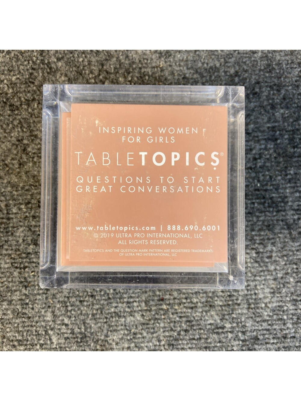 Table Topics Inspiring Women Questions to Start Great Conversations Cards